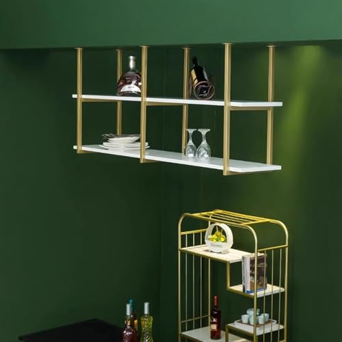 Étagère de rangement murale et plafond pour cuisine et vin - 2