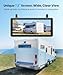AUTO-VOX RV Backup Camera Wireless Plug and Play: Compatible with Pre-Wired RV, IR Night Vision, HD 1080P 7.2'' DVR 3-Channels, Stable Signal & Wide Angle Rear View Camera for Trailer Camper Motorhome