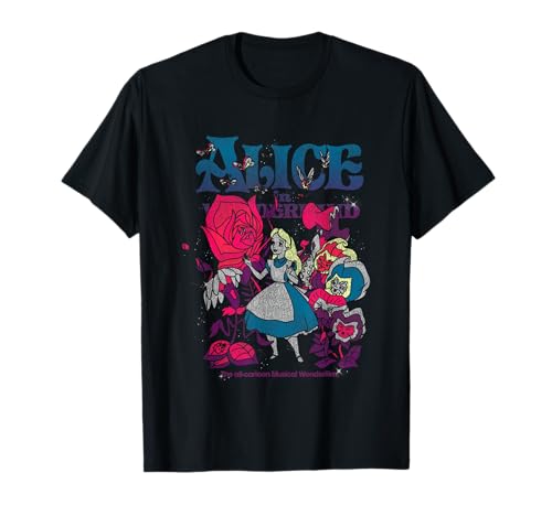 Disney Alice In Wonderland Technicolor Distressed Big Poster T�V���c