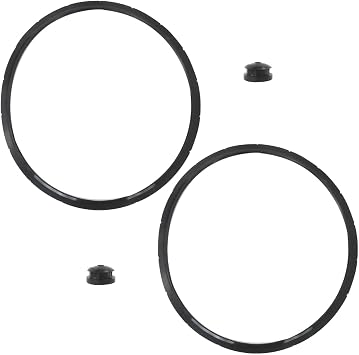 Superior 09985 Pressure Canner Sealing Ring and Overpressure Plug Gasket replacement Kit Fit for Presto 01751 01781 01784 01745 01755 01782 Pressure Cooker 16 Quart/18 Quart/23 Quart