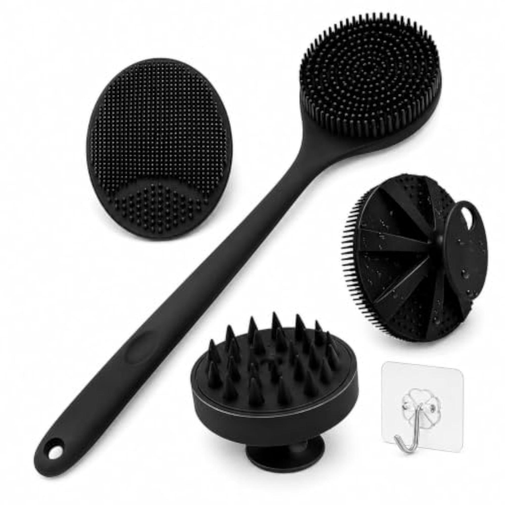 6-Piece Bath & Skincare Tool Set for Self-Care