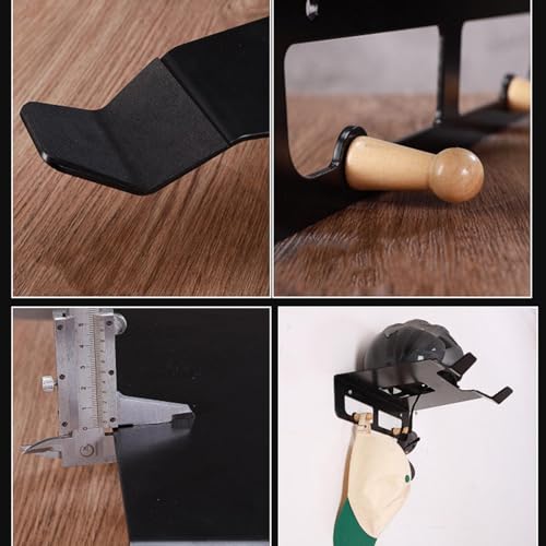 Bicicletas de montaje en pared con colgador horizontal resistente 8