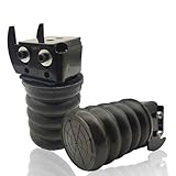 SSR-146-47 Rear Suspension Enhancement Black | Bump Stop Fit for Ford F-150 2/4WD (2019-2023) excluding Raptor models | Rear Suspension Helper Springs