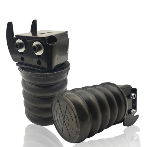 SSR-146-47 Rear Suspension Enhancement Black | Bump Stop Fit for Ford F-150 2/4WD (2019-2023) excluding Raptor models | Rear Suspension Helper Springs