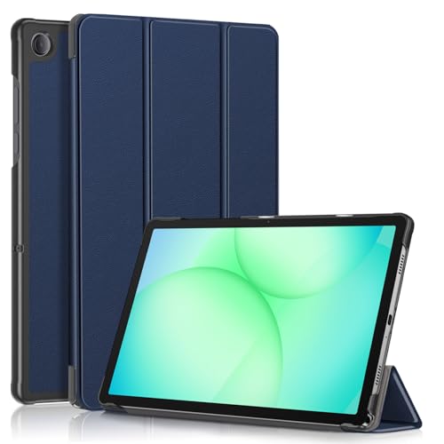 Image of ProElite Case Cover for Samsung Galaxy Tab A11 Plus 11 inch 2025 Case, Slim Trifold Flip case Cover for Samsung Galaxy Tab A11+ 11 inch 2025 Case Tablet [Auto Sleep Wake Feature], Dark Blue
