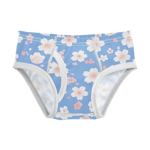 KLL Cherry Blossoms Baby Boys Pure Cotton Underwear Breathable Undies