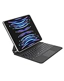 Belkin Pro Keyboard Case w/Magnetic Stand, Backlit Bluetooth Keyboard, Multi-Gesture Controls, Magnetic Apple Pencil Storage Compatibility, & Multimedia Keys for iPad Pro 12.9' & iPad Air 13' - Black