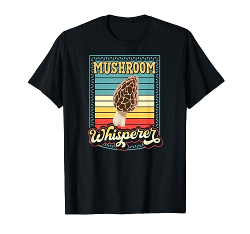 Mushroom Whisperer Estilo Vintage Morel Mushroom Foraging Camiseta