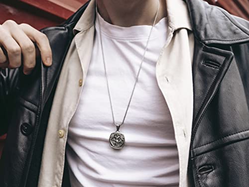 Bysilverstone Jewelry - Mara 925 Silver Personalized Necklace, Sterling Silver Viking Necklace, Norse Mythology Jewelry, Customizable Necklace, Remembrance Gift #TOP5