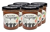 Echte vegetarische Bratrolle trifft auf originale Currysauce, ein optimaler, fleischloser Snack für zwischendurch zu jeder Zeit!
