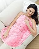 Cottonblue Weighted Blanket 7lbs for Adults, Luxury Crystal Velvet Weighted Lap Blanket for Relaxati
