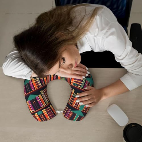 Almohada de poliéster cervical tamaño único negra miniatura 7