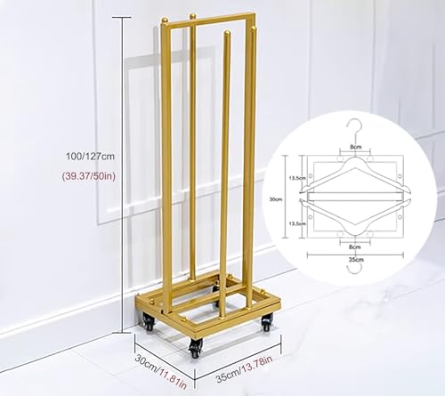 Support de rangement pour cintres idéal pour optimiser la buanderie