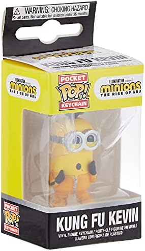 Funko , Multicolor,47798 POP Keychain: Minions 2- Kung Fu Kevin