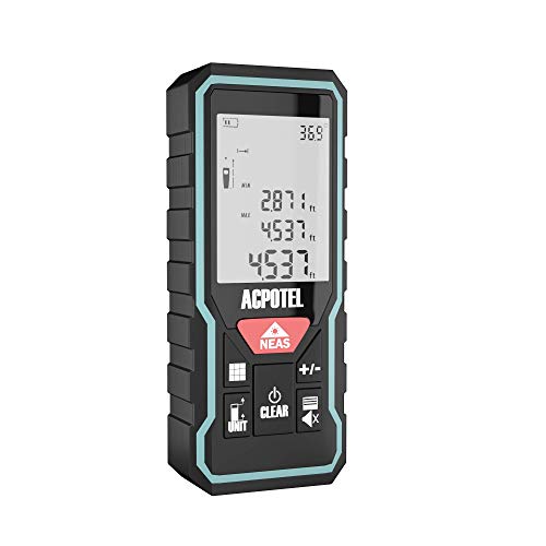 image for Laser Measure, ACPOTEL 196ft M/In/Ft Laser Distance Meter with Electro