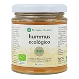 PLANETA HUERTO | Hummus ECO 210 g – Crema de Garbanzos Saludable y Nutritiva