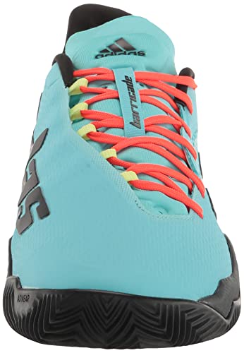 Adidas Men's Barricade Clay Tennis Shoe, Pulse Aqua/Black/Pulse Lime, 13 #TOP1