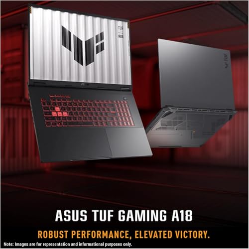 ASUS TUF A18 Gaming Laptop - AMD Ryzen 7 260 Beat i9-13905H - NVIDIA RTX 5060-64GB RAM -2TB SSD -18" WUXGA Display - RGB Backlit Keyboard -Windows 11 -FHD Camera -Gamer Creative Videao Editing