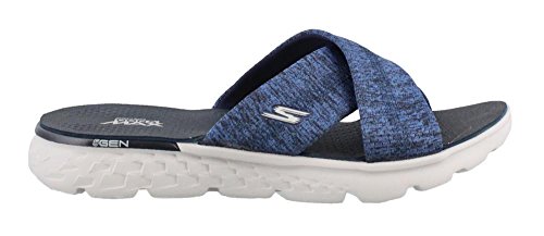 Skechers Performance Women's On The Go 400 Blissful Slide Flip Flop, Navy, 7 M US