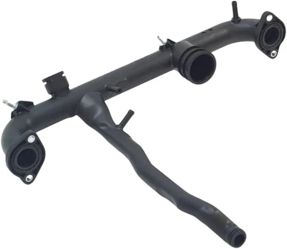 Cylinder Head Coolant Pipe Plastic Hose 06C121085H,06C121085E,06C121085F Compatible with A4 B6 2002-2005,A6 C5 2001-2004 3.0