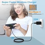 25W Magnetic Wireless Charger Fast Charging Pad Station with 30W Adapter - Image 5