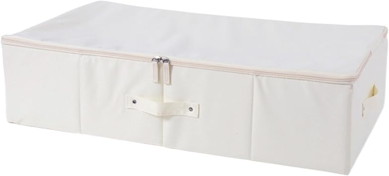 Wedding Dress Preservation Box,Wedding Dress Storage Box, 28x15.8x6.9"" Wedding Dress Preservation Box, Dustproof Moisture Proof Zipper Wedding Keepsake Box with Handle, Beige