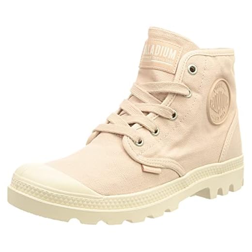 Palladium PAMPA HI Canvas, dam mode sneakers, Rosa, 42 EU