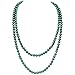 Produktbild BABEYOND Modische Imitation Perlen Kette Flapper Art Deco 1920s Gatsby Kostüm Accessoires Lange Perle Halskette 150 cm / 59" (Grün)