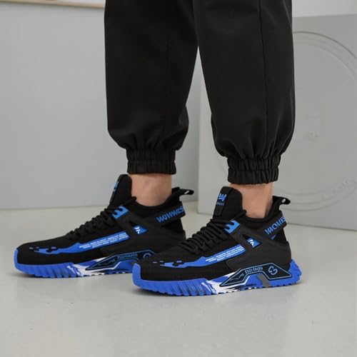 WOWSTICK Lightweight Work Safety Steel Toe Sneakers, Durable Breathable Light Construction Tennis Shoes4