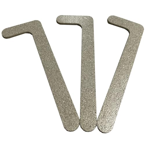 3 Pcs L-Shape metal​ Metal Powder Sintered Filter Plate - Ultra Fine 80μm Precision Porous Filter for Various Industries