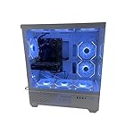 White RGB Gaming PC i5-10500 (10th GEN) 6-Core 4.5GHz, 32GB DDR4 RAM, 512GB SSD, RTX 3050 8GB, Windows 11 Pro, WiFi – High-Performance Desktop Computer for Gaming, Streaming, Content Creation - Image 2