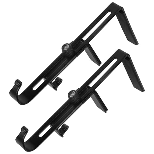 HAMPPLIES Porta Calze di Natale 2 Pezzi Ganci per Calza Natalizi in Materiale Resistente Appendini per Mensole e Caminetti per Decorazioni Festive e Uso Multifunzione