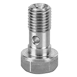 Turbo Oil Feed Restrictor,Oil Feed Restrictor Replacement Car Accessory,Tainless Steel Restricted Fitting Compatible for TD02 TD03 TD04