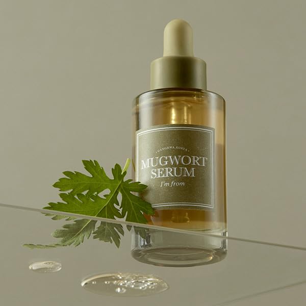 I'm from Mugwort Serum, 57% Calming serum for face with 57% Korean mugwort extract great for soothing, Sensitive, irritated skin, Water gel texture without stickiness, 1.01 fl.oz / 30ml - Image 7