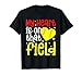 Cute Softball Player Mom Grandma My Heart is On that Field T-Shirt