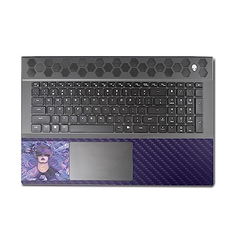 Image of MightySkins Carbon Fiber Skin Compatible with Alienware M18 R1 (2023) Full Wrap Kit - VR Dream | Protective, Durable Textured Carbon Fiber Finish | Easy to Apply & Change Styles | Made in The USA