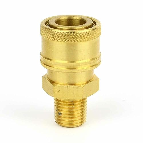 GULUANT 2 Pack Replacement 1/4 Inch MNPT Brass Coupler 5200 PSI Pressure Washer for Interstate Pneumatics PW7131-2PK