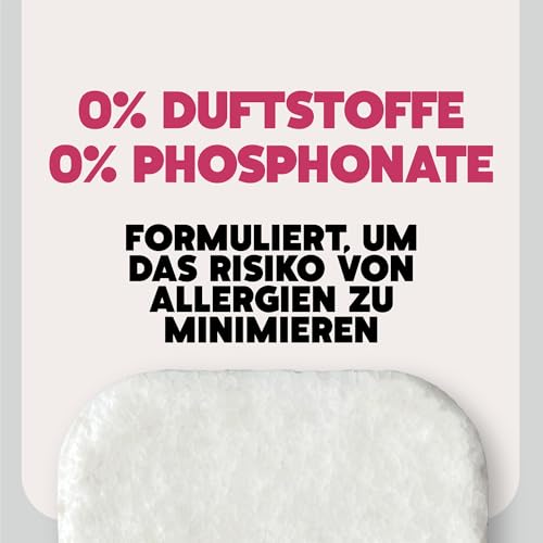 Ecover Zero Spülmaschinentabs, mit Geschirrspülsalz und Klarspüler, ohne Duft, ecover spülmaschinen-tabs, 24 Tabs Packung 6
