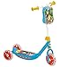Mondo Mouse Patinete 3 Ruedas Mickey Racers, Multicolor, 10&quot (18994)