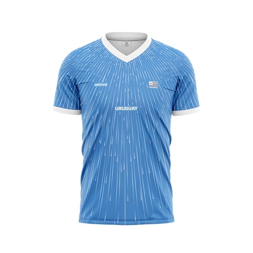 GenZGenji Uruguay National Team Football/Soccer Jersey 2026 (Blue) Large