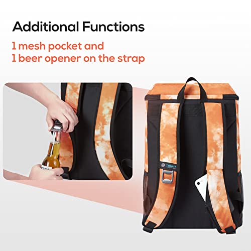 Image of TOURIT Cooler Backpack Insulated 30 Cans, Lightweight Leak Proof Travel Cooler Bag, Soft Waterproof Backpack Cooler for Men Women, Camping Hiking Beach Travel Picnic