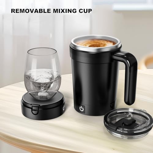 Mélangeur électrique en acier inoxydable pour café et shaker protéiné haut de gamme