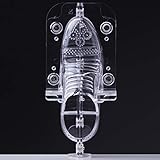 Joy House 3D Leather Men Shoe Mold Polycarbonate Chocolate Mold DIY Magnetic Candy Mold Wedding...