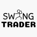 Stock Market Swing Trader Sticker Vinyl Decal Waterproof Bumper Sticker Laptop Window 5'