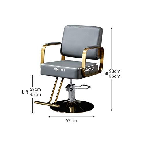 Hair Cutting Salon Chair Personal Care Salon Hair Styling Chair with Hydraulic Pump Beauty Personal Care Hydraulic Reclining Chair Salon Styling Beauty Equipment - Image 2