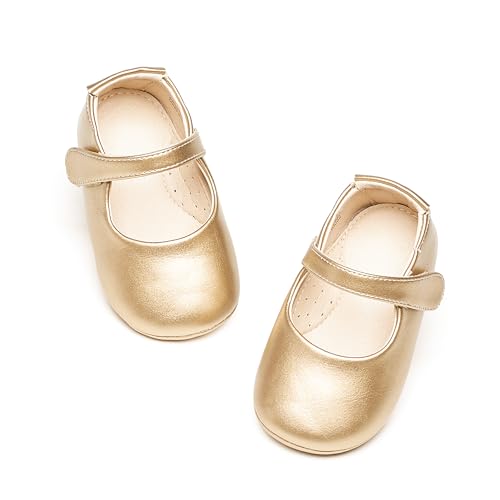 Image of PHIRAMIN Toddler Girl Mary Jane Dress Shoes-Little Girl School Uniform Shoes for Wedding Party