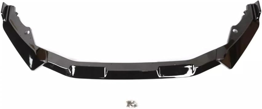 3-Piece ABS Front Bumper Lip Splitter, Glossy Black Chin Spoiler Air Dam Body Kit, Compatible with Honda CR-V 2021 2022 Front Lower Bumper Decoration