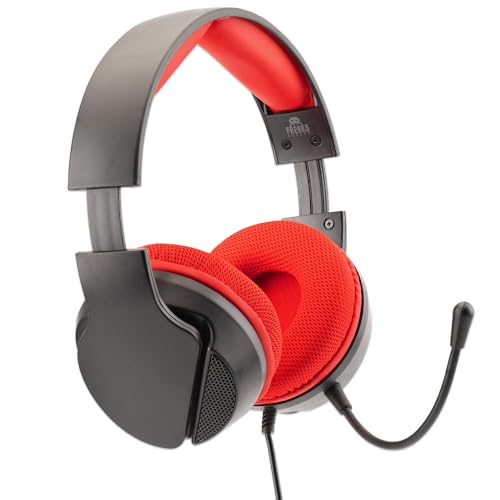 Auriculares gaming Freaks and Geeks Switch SPX-300 Rojo con micrófono integrado 3