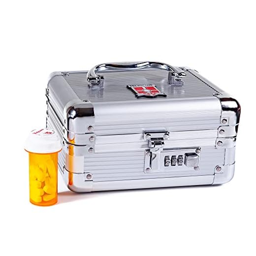 Should i put my allergy pills in carry on luggage Secure Medicine Carrying Case with Lock