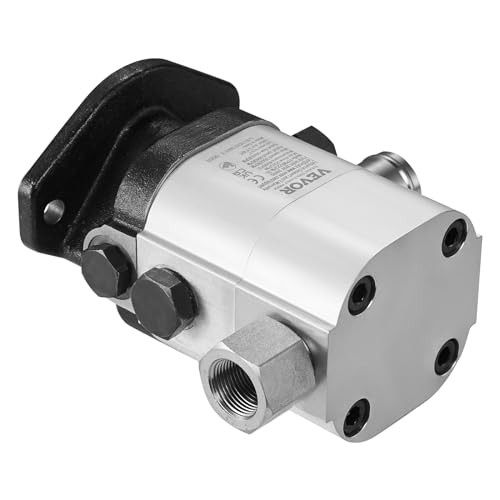 VEVOR Hydraulic Log Splitter Pump, 22GPM, 2 Stage 4000PSI Wood Log Splitter Pump, 1'' Inlet 3/4'' NPT Outlet 3600 RPM Aluminum Hydraulic Gear Pump, for Small Engine Mounting Log Splitters Snowplow by VEVOR - Image 9